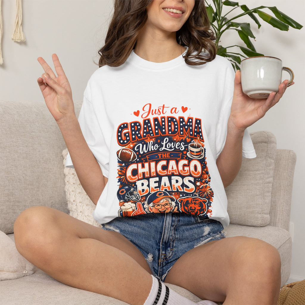Grandma Who Loves the Chicago Bears T-Shirt