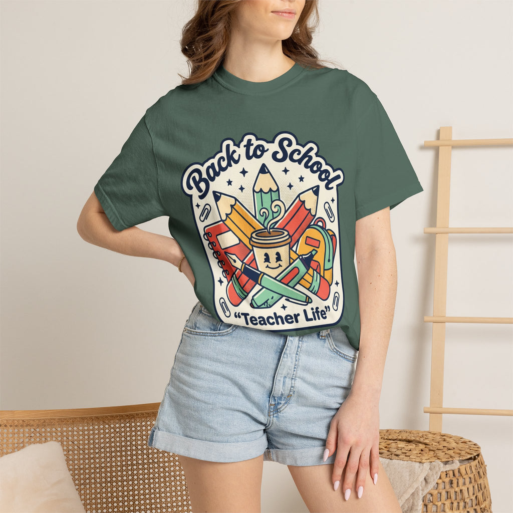 Teacher Life T-Shirt — Back to School Classroom Tee
