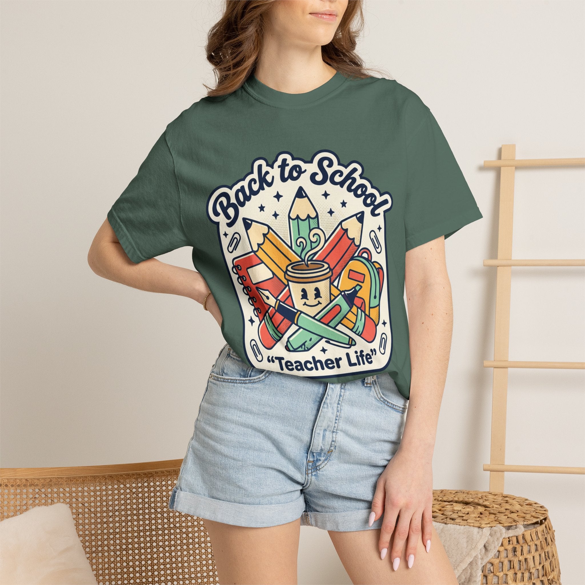 Teacher Life T-Shirt — Back to School Classroom Tee