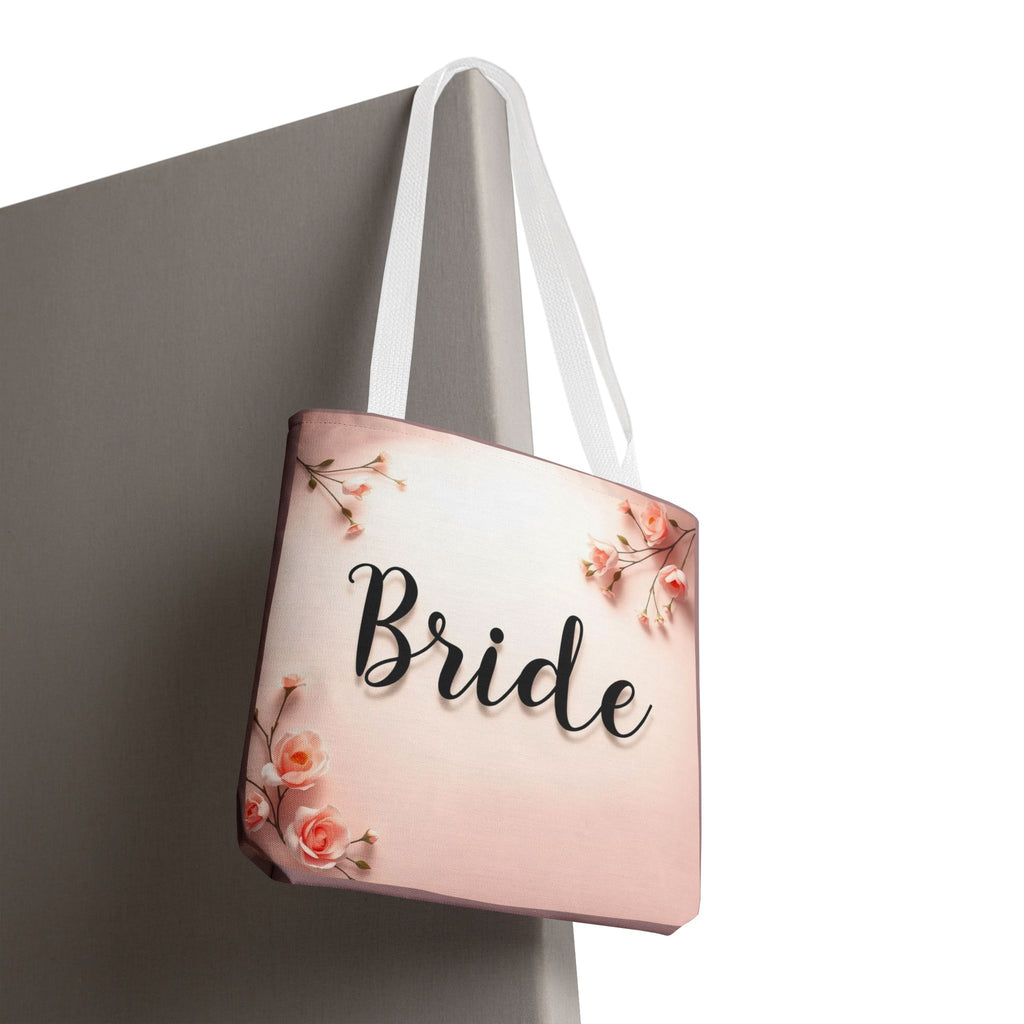 Bride Floral Tote Bag – Pink Bridal Shower & Bachelorette Gift
