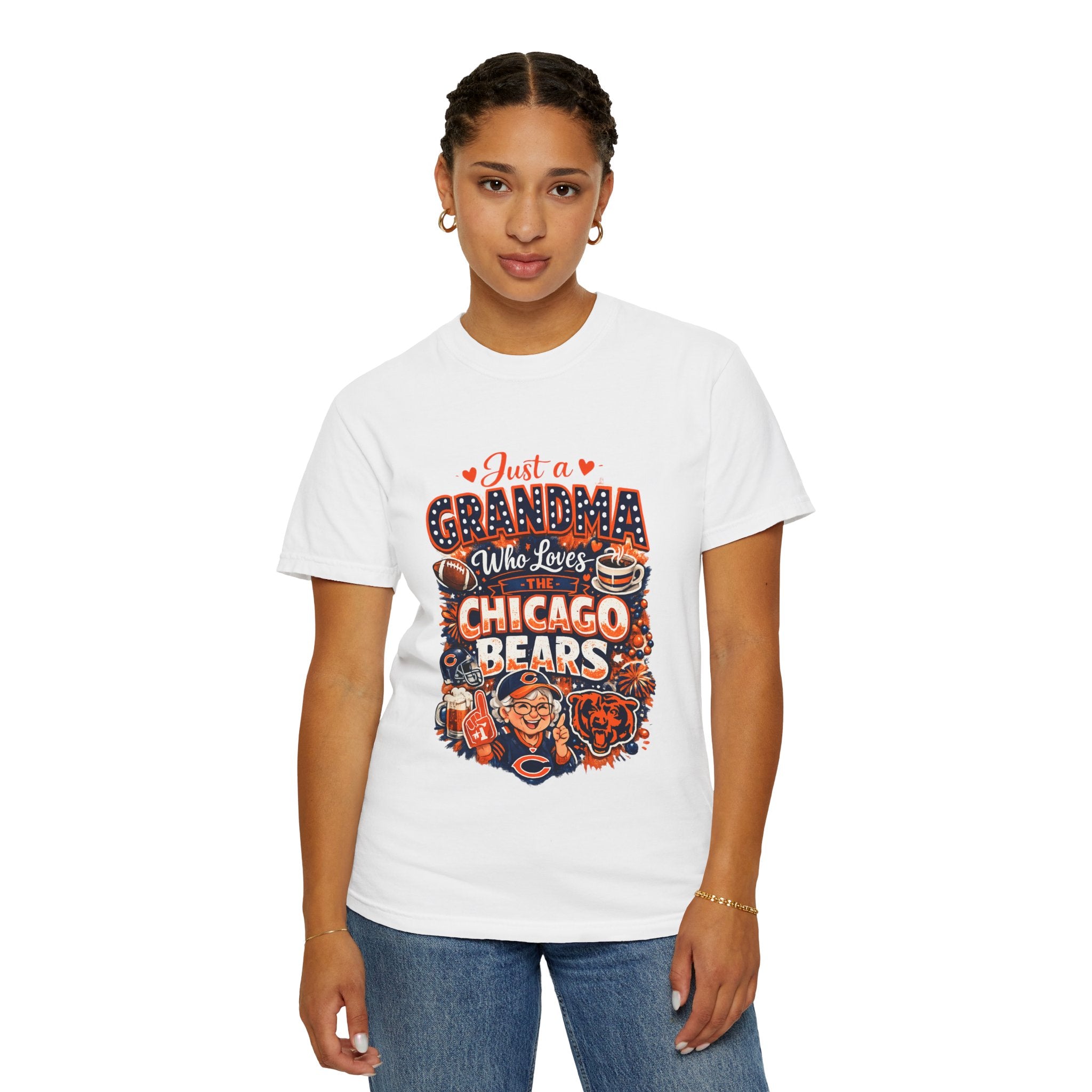Grandma Who Loves the Chicago Bears T-Shirt