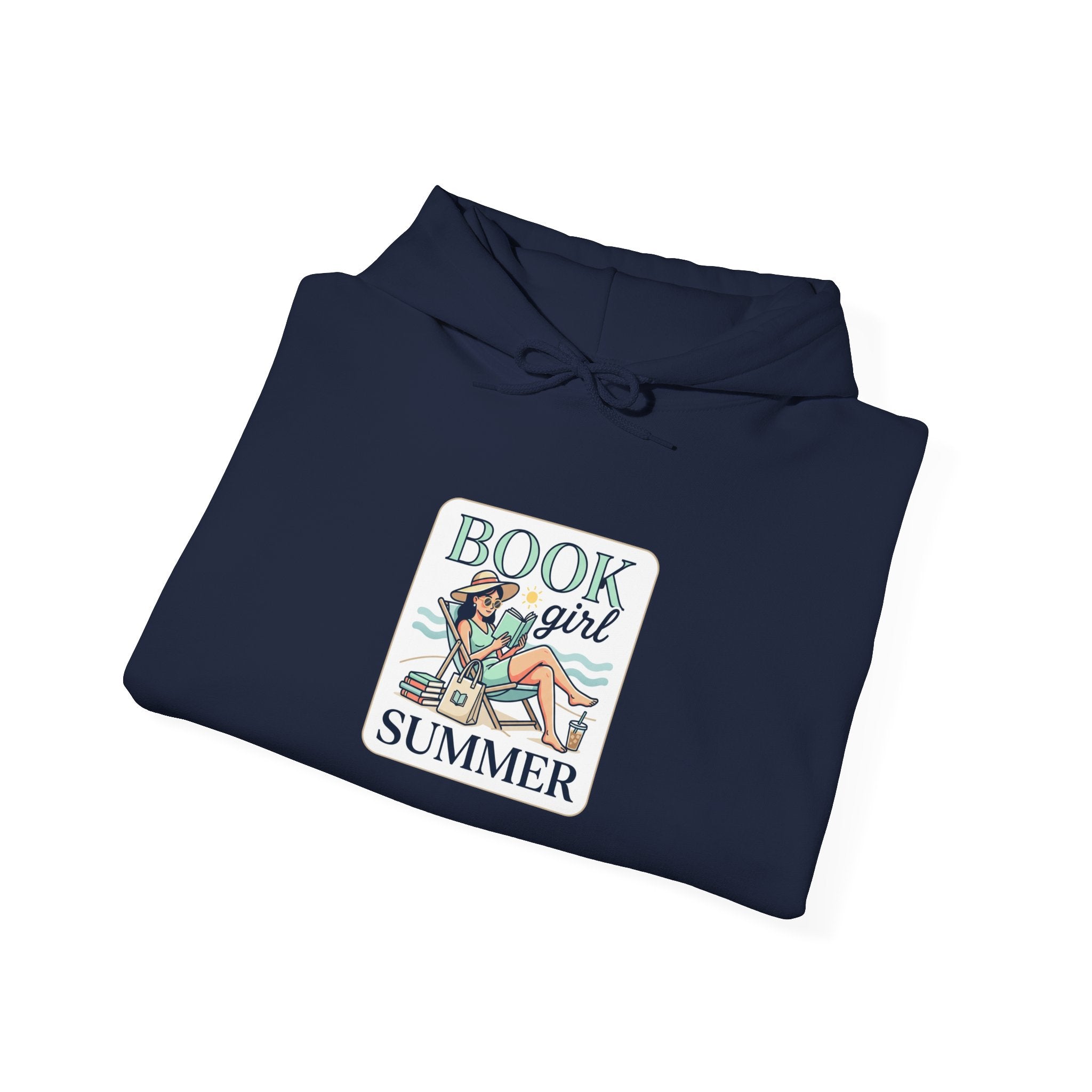 Book Girl Summer Hoodie | BookTok, reading, beach reads