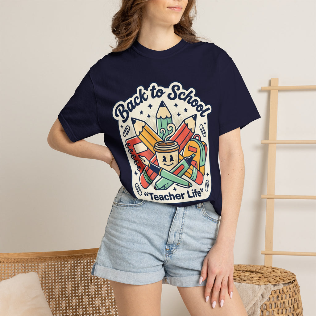 Teacher Life T-Shirt — Back to School Classroom Tee