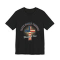 Faith Family Freedom Cross Tee | Patriotic, Faith-Based July 4th Vintage Americana