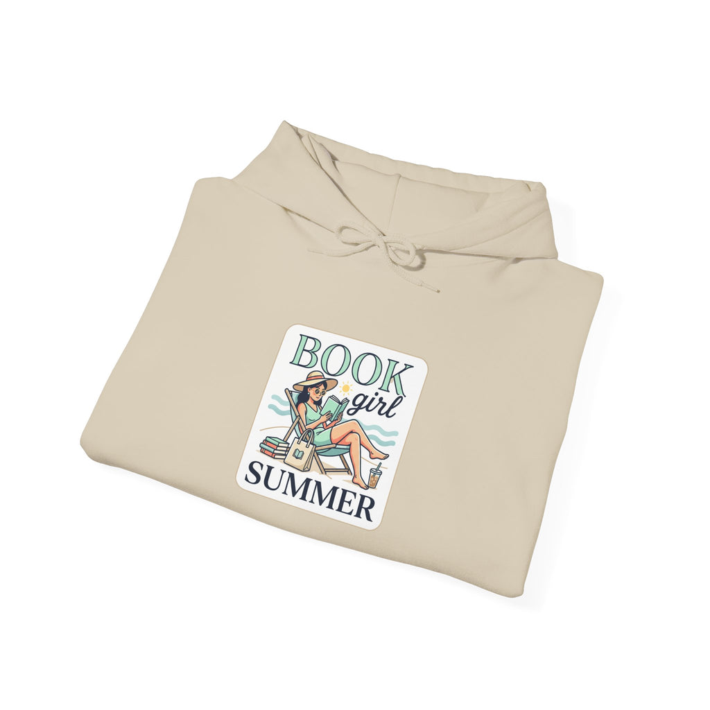 Book Girl Summer Hoodie | BookTok, reading, beach reads