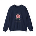 June Rose Birth Month Sweatshirt | Birth Flower, Botanical Watercolor