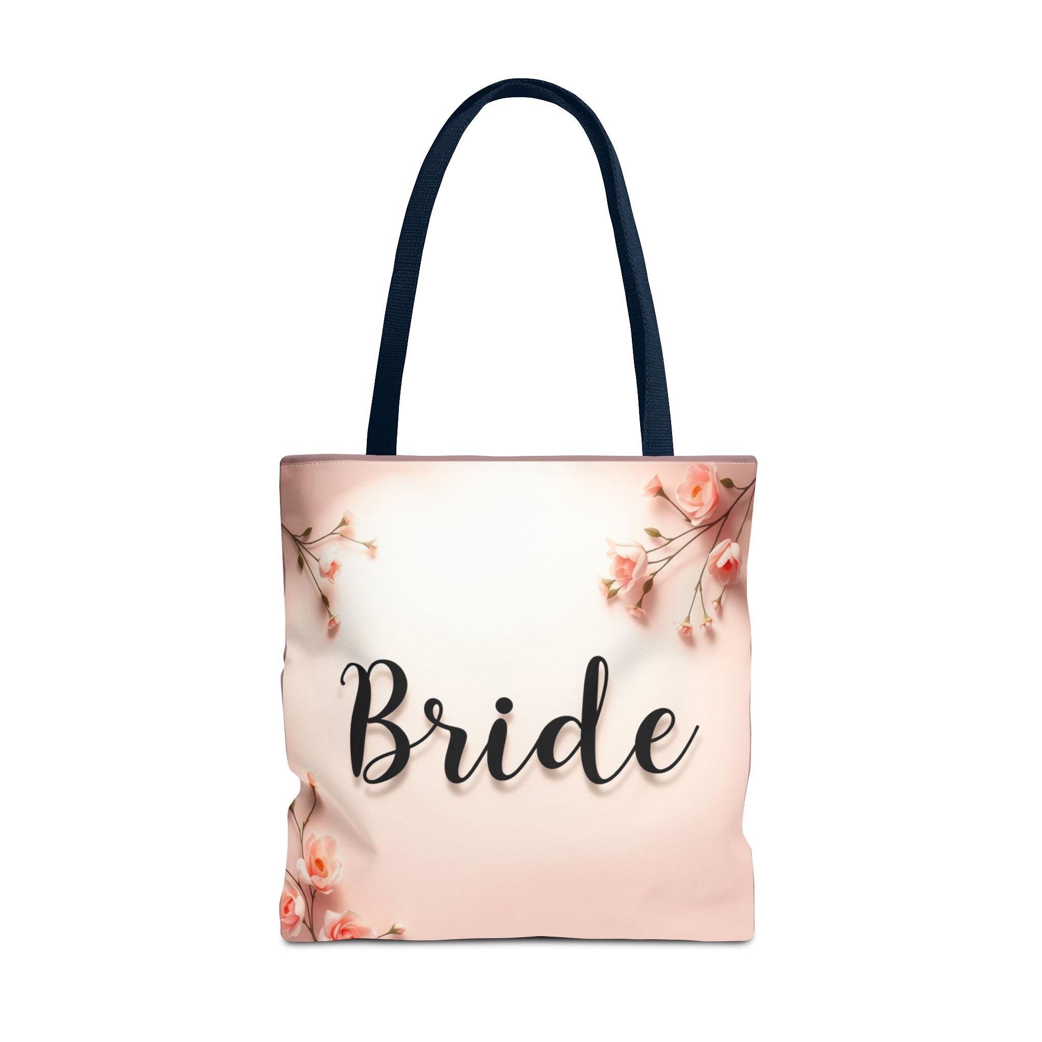 Bride Floral Tote Bag – Pink Bridal Shower & Bachelorette Gift