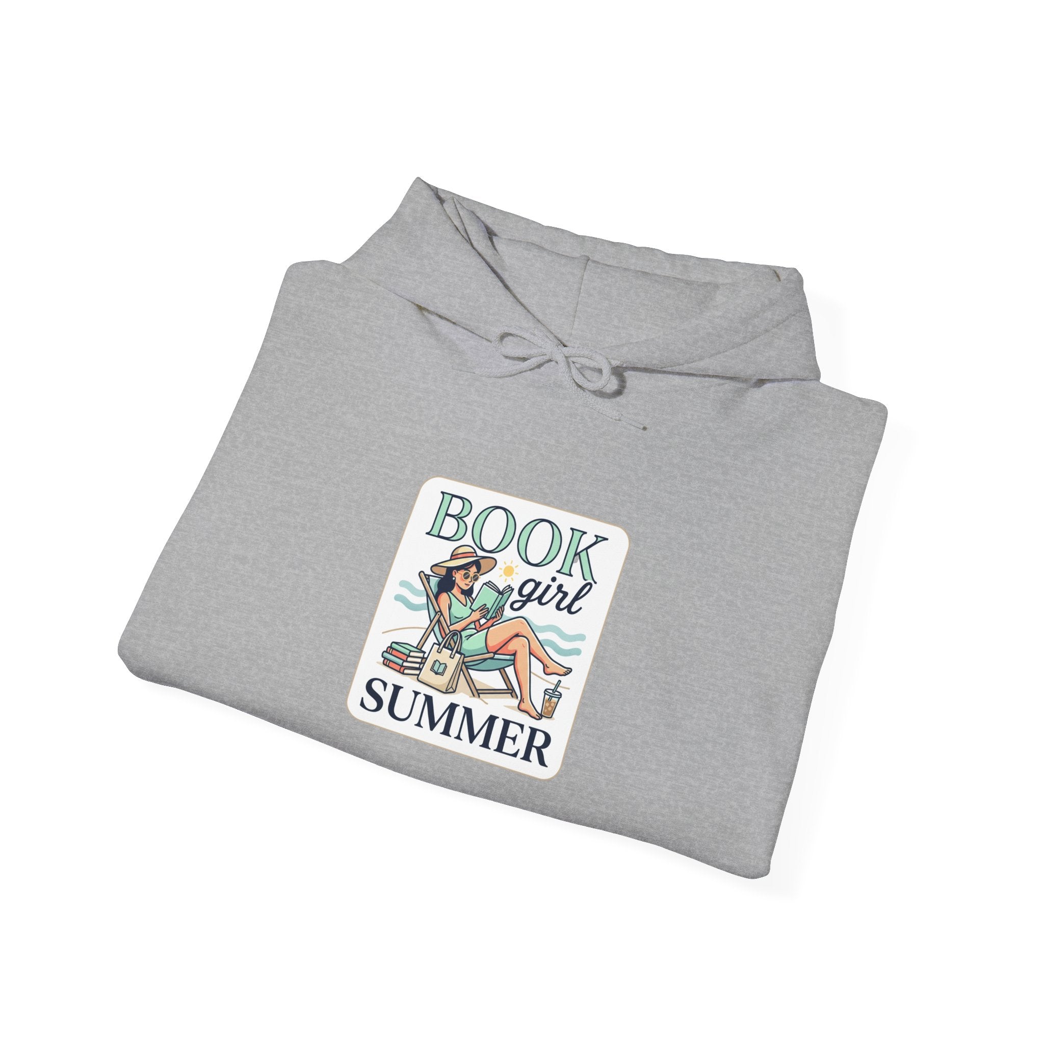 Book Girl Summer Hoodie | BookTok, reading, beach reads