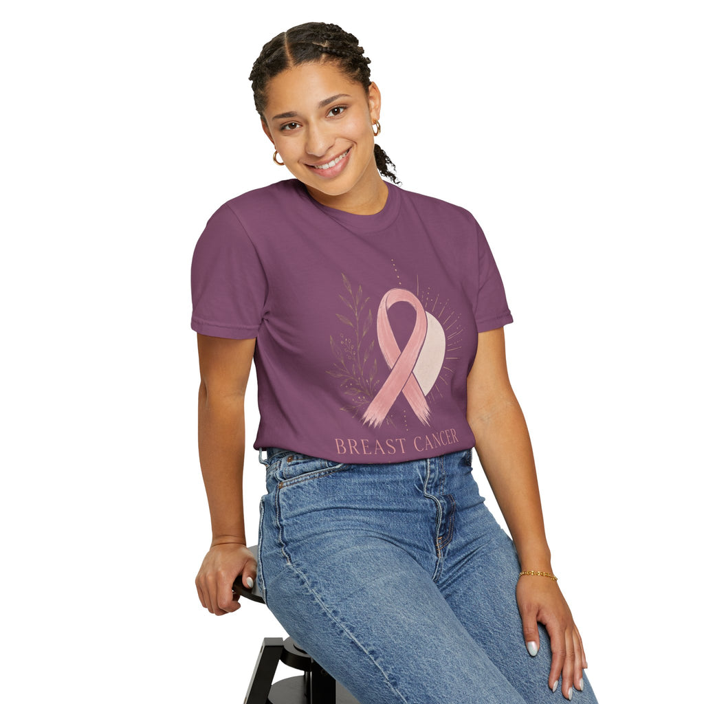 Breast Cancer Awareness T-Shirt — Pink Ribbon Support Tee