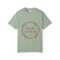 Inspirational Tee — “It Is Ok Not To Be Ok” Floral Wreath Mental Health T-Shirt