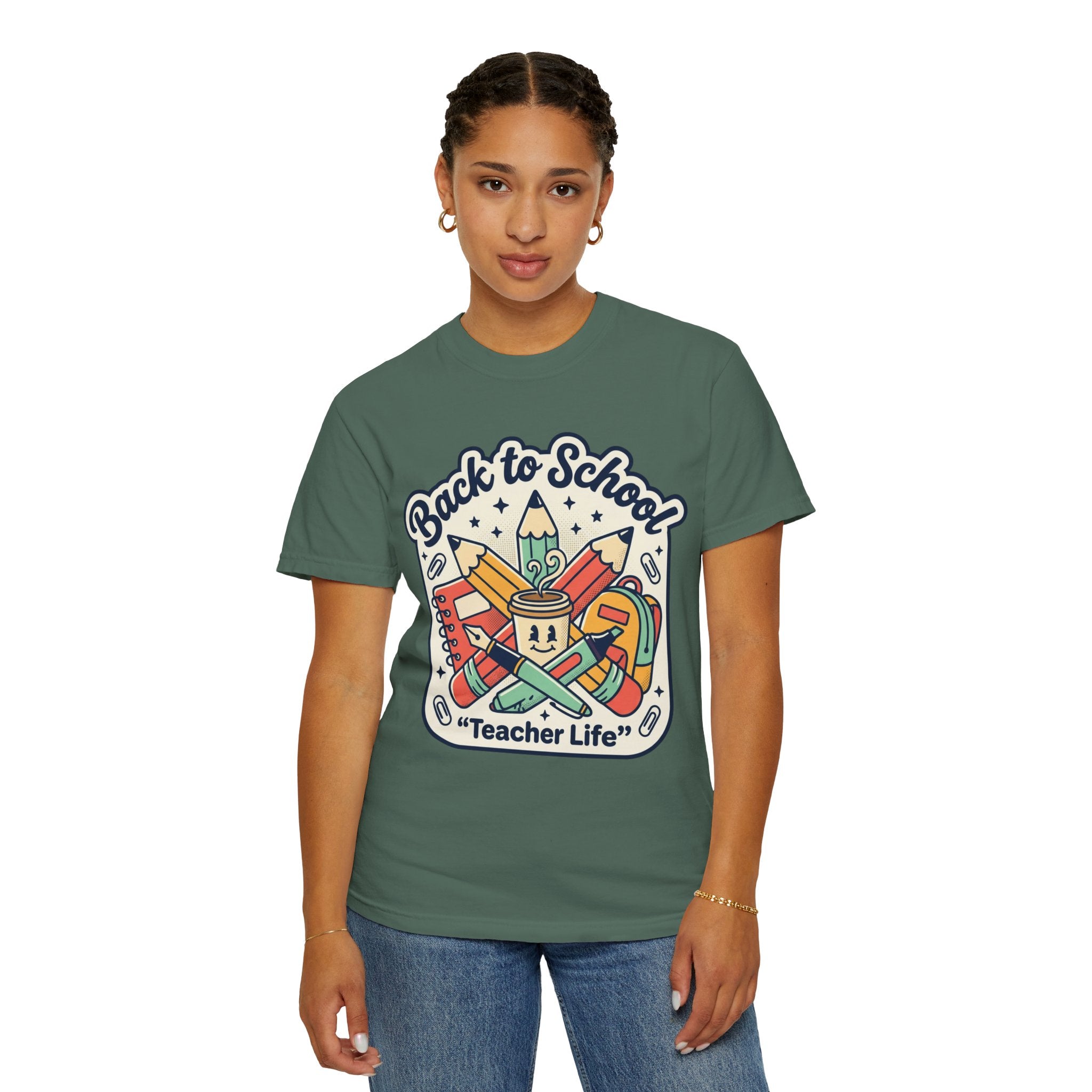 Teacher Life T-Shirt — Back to School Classroom Tee