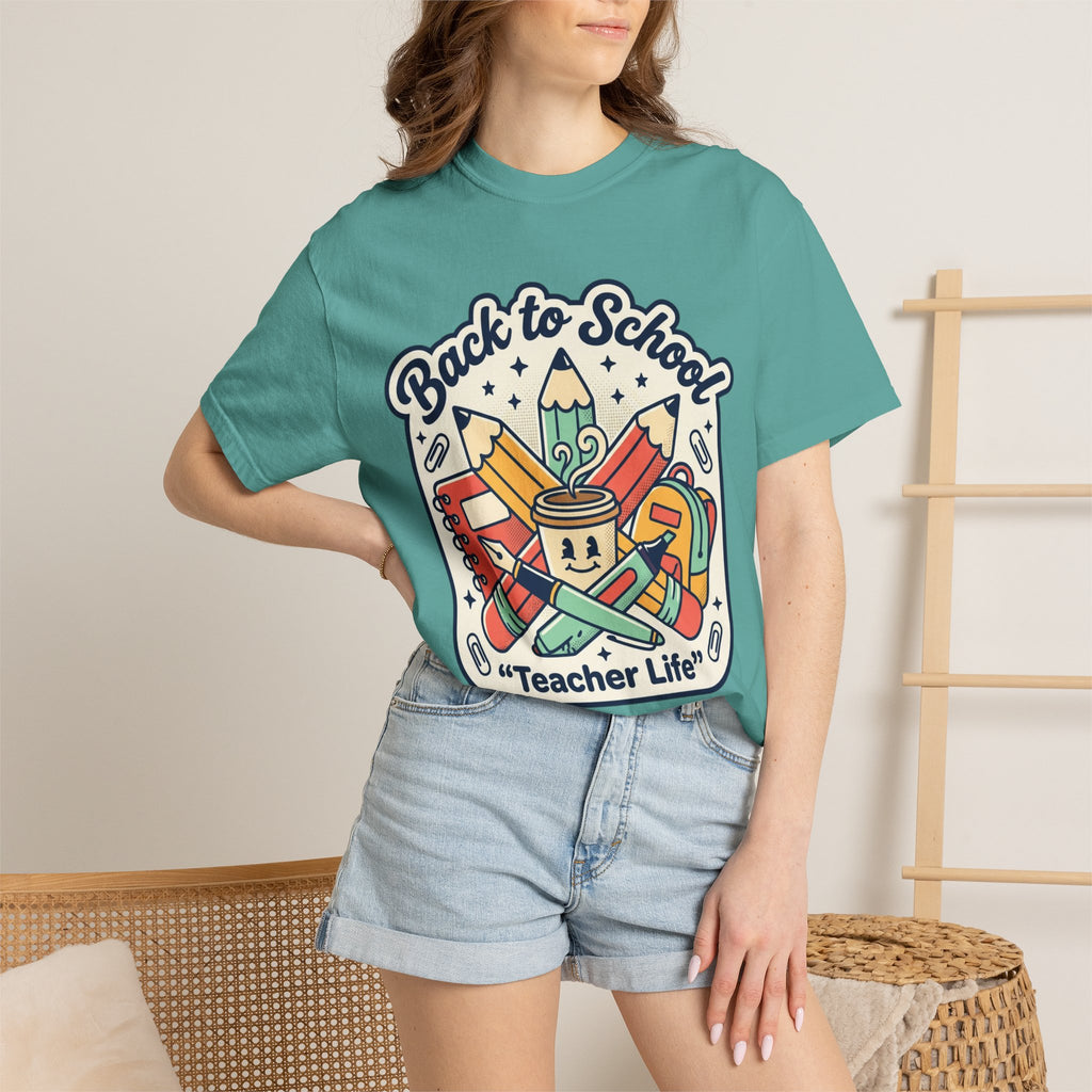 Teacher Life T-Shirt — Back to School Classroom Tee