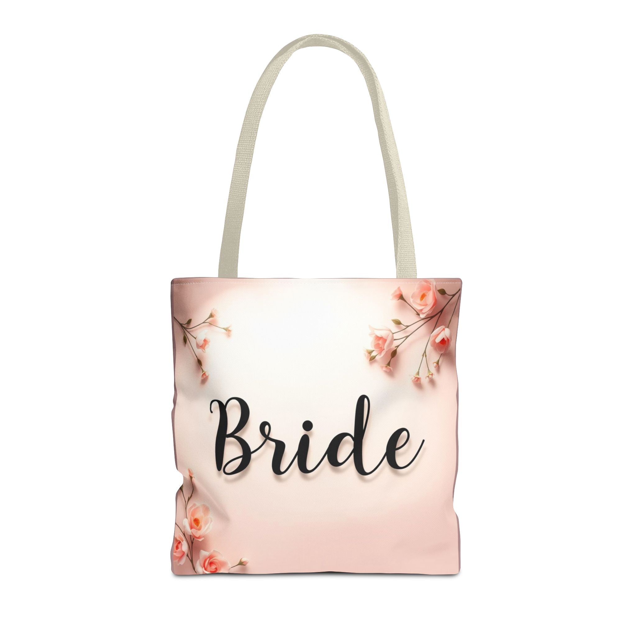 Bride Floral Tote Bag – Pink Bridal Shower & Bachelorette Gift