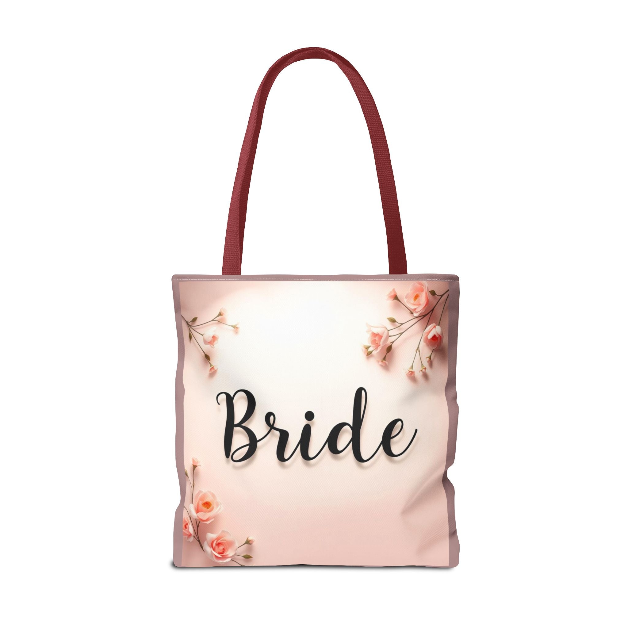 Bride Floral Tote Bag – Pink Bridal Shower & Bachelorette Gift
