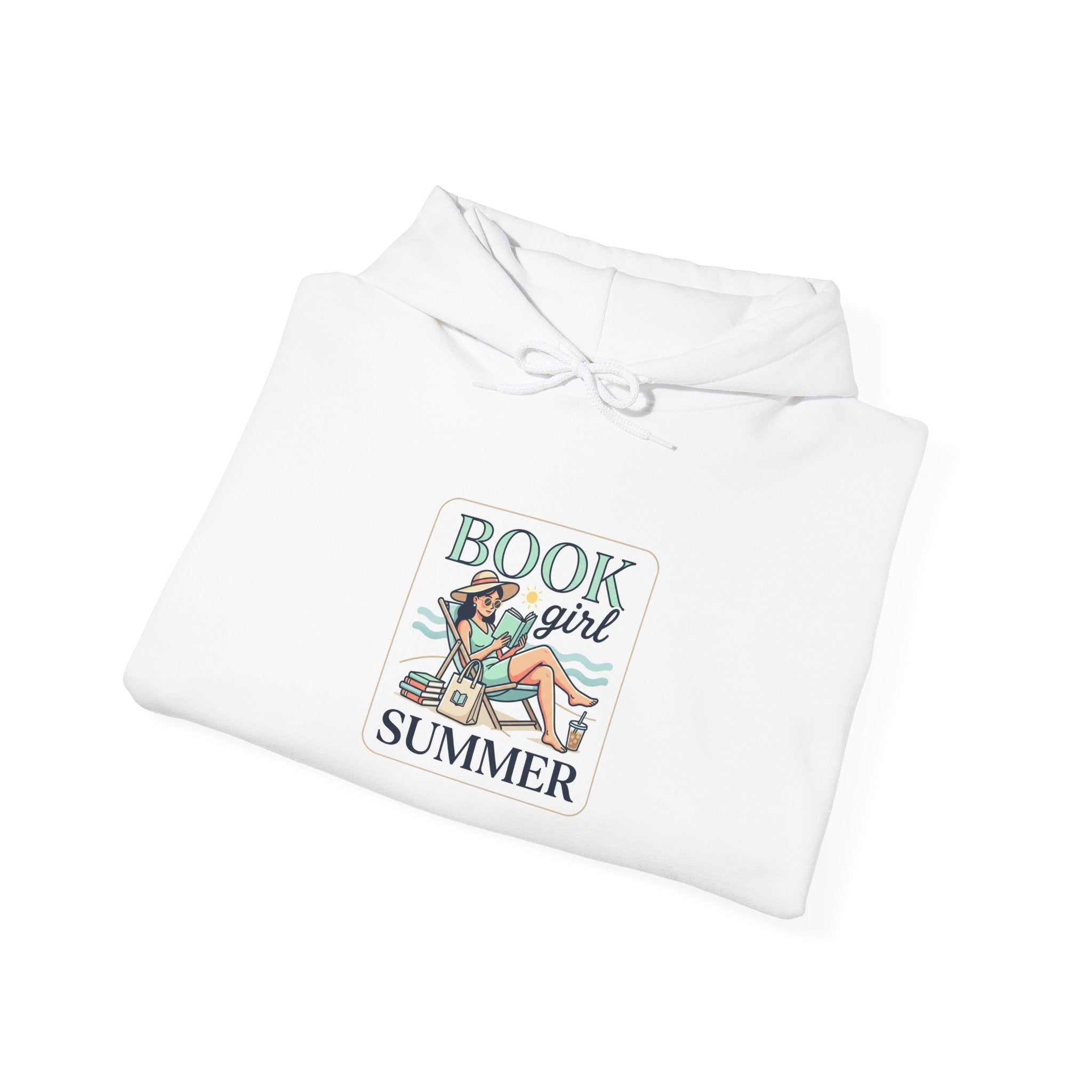 Book Girl Summer Hoodie | BookTok, reading, beach reads