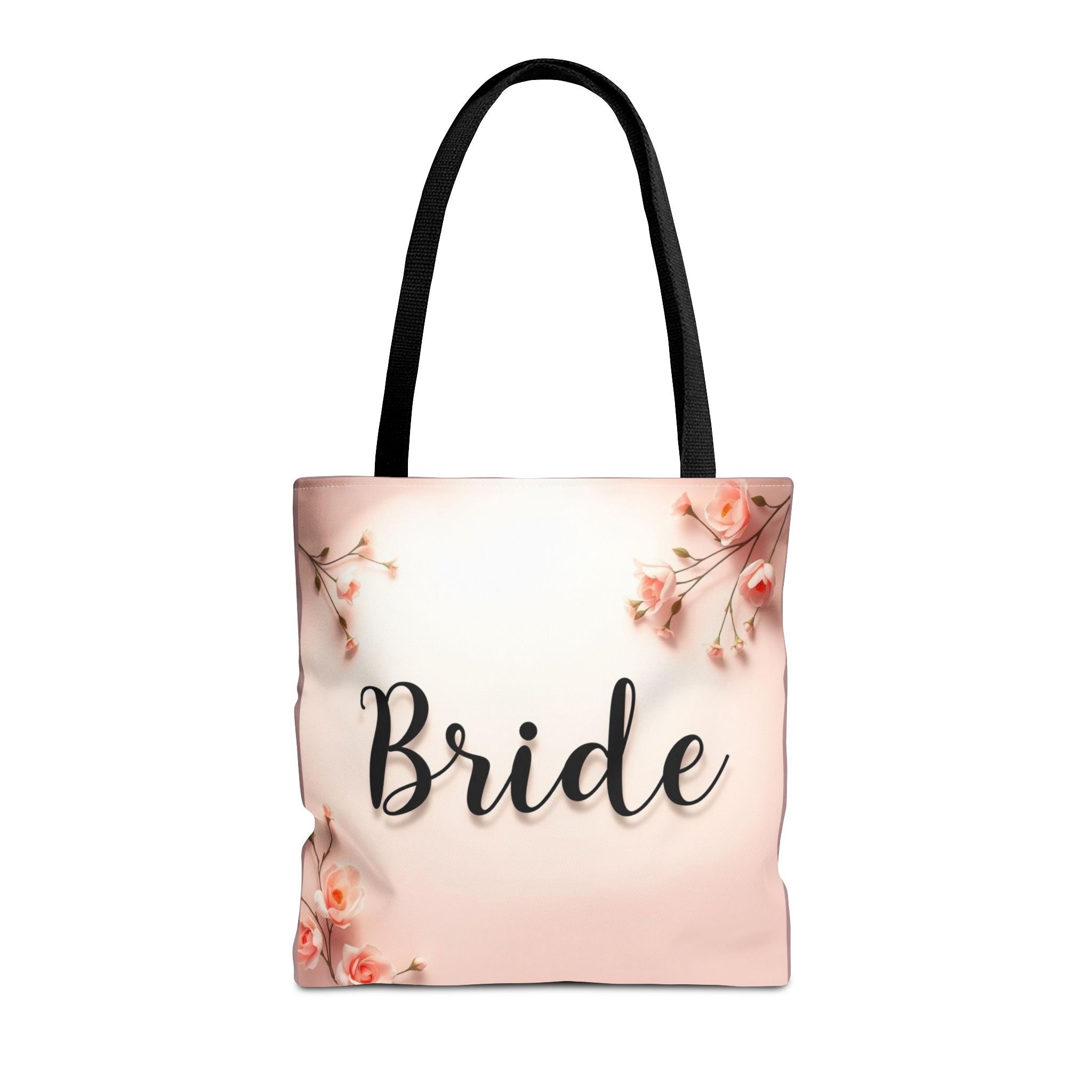Bride Floral Tote Bag – Pink Bridal Shower & Bachelorette Gift