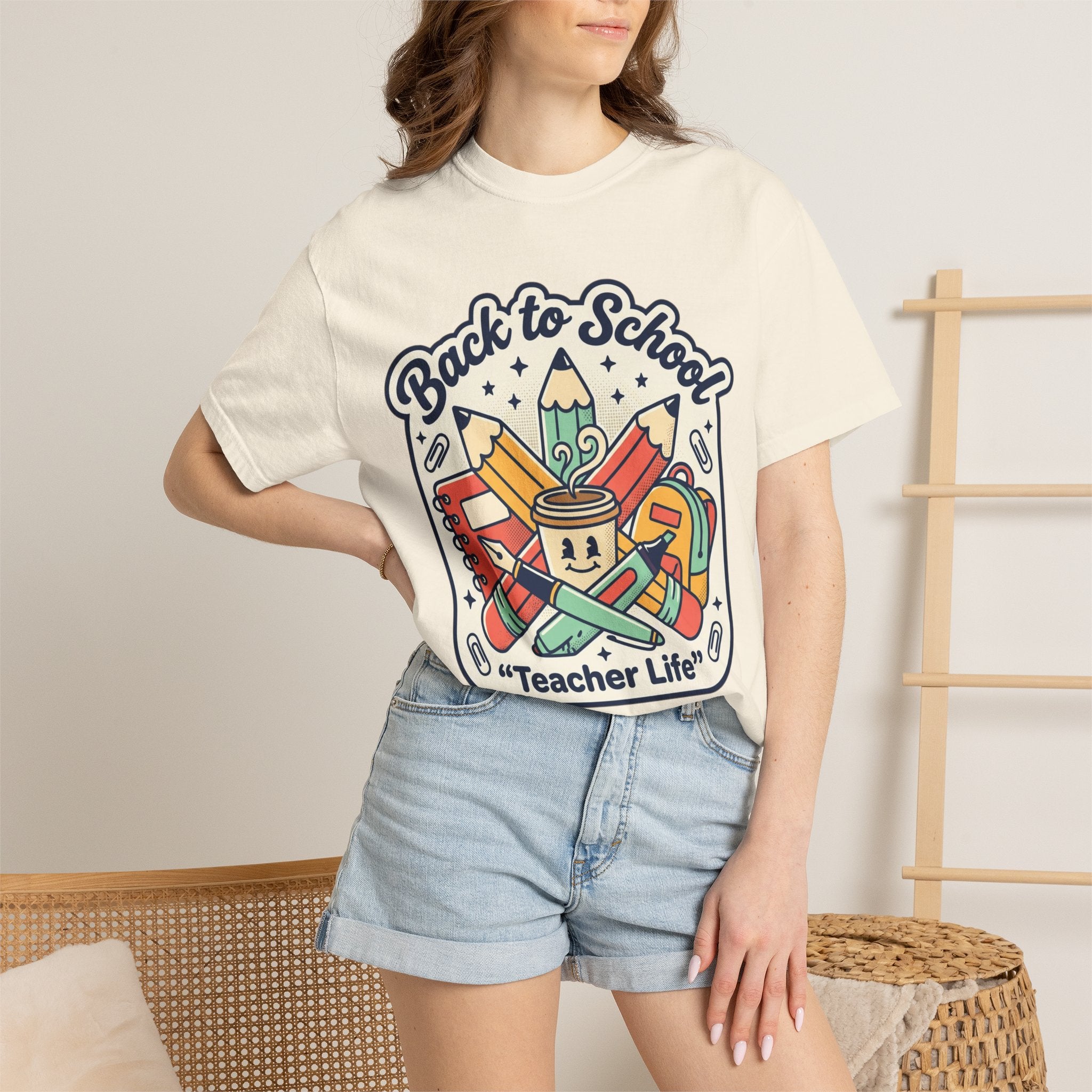 Teacher Life T-Shirt — Back to School Classroom Tee