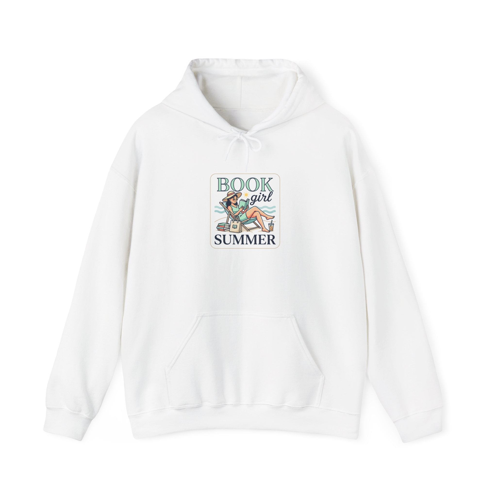 Book Girl Summer Hoodie | BookTok, reading, beach reads