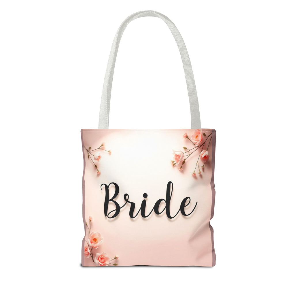 Bride Floral Tote Bag – Pink Bridal Shower & Bachelorette Gift