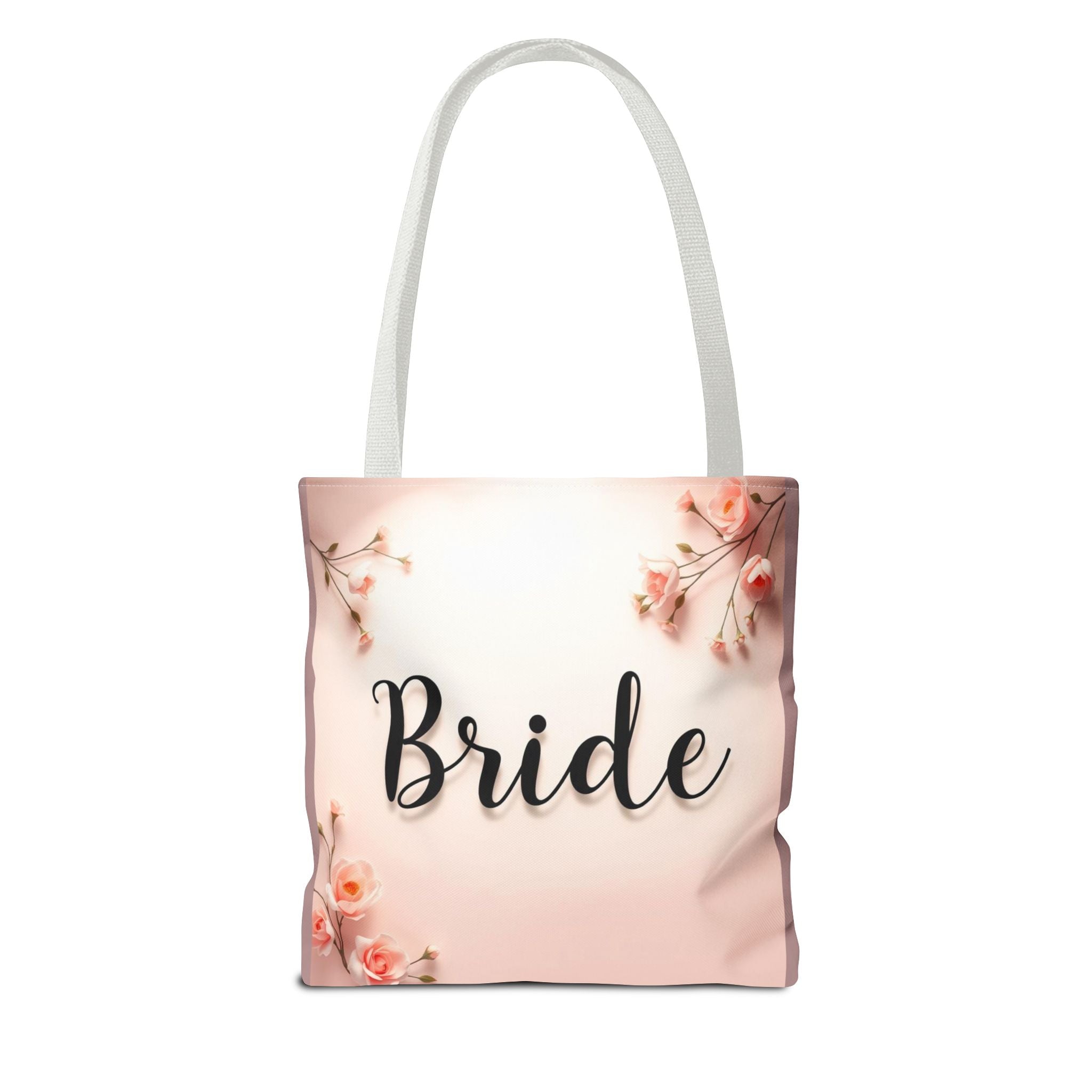 Bride Floral Tote Bag – Pink Bridal Shower & Bachelorette Gift