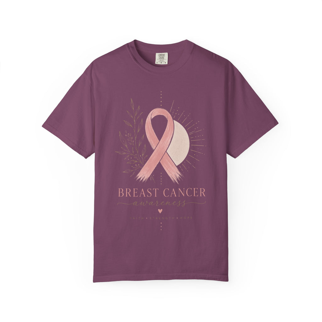 Breast Cancer Awareness T-Shirt — Pink Ribbon Support Tee