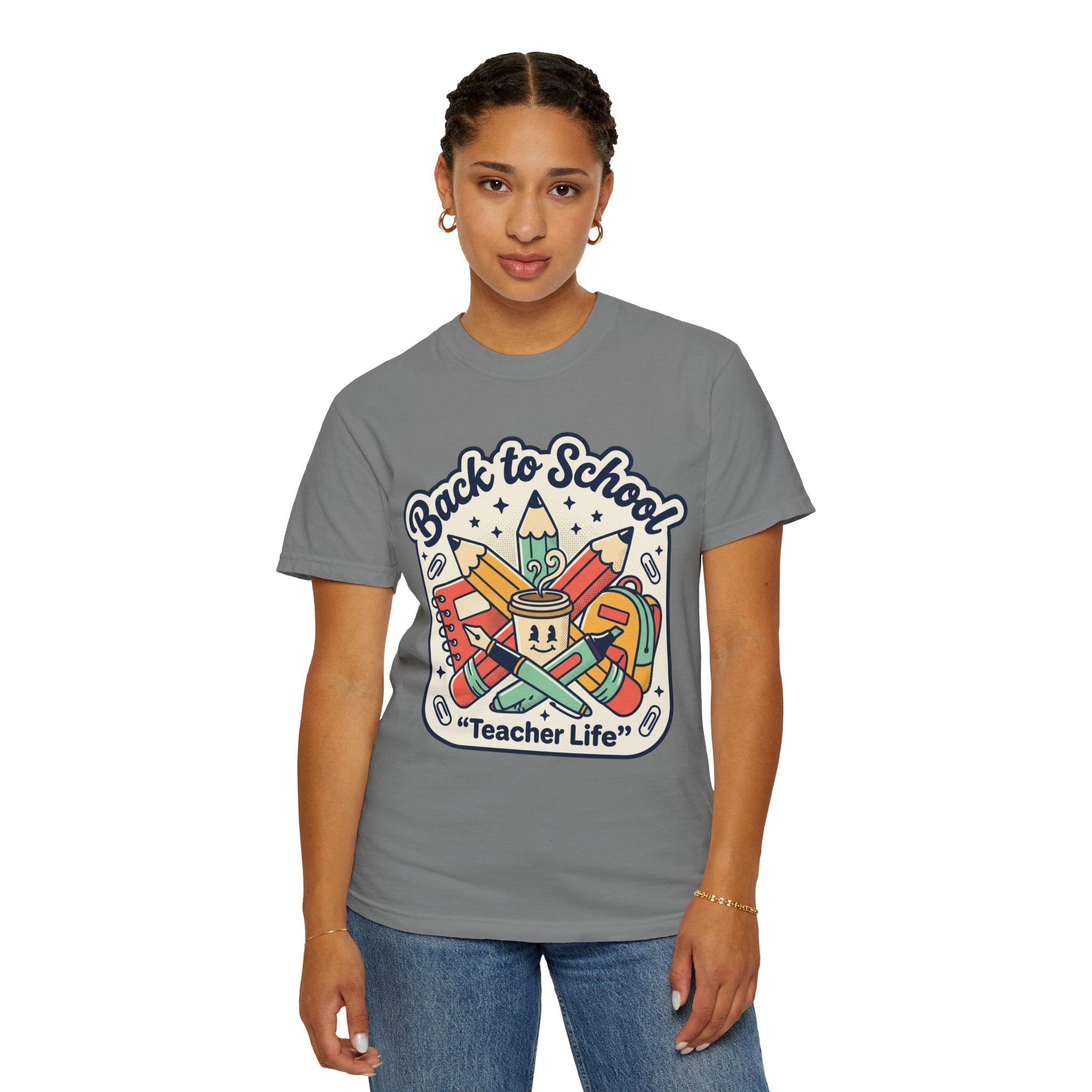 Teacher Life T-Shirt — Back to School Classroom Tee
