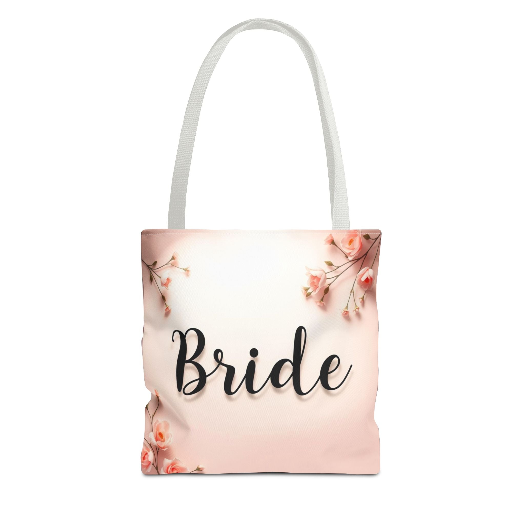 Bride Floral Tote Bag – Pink Bridal Shower & Bachelorette Gift