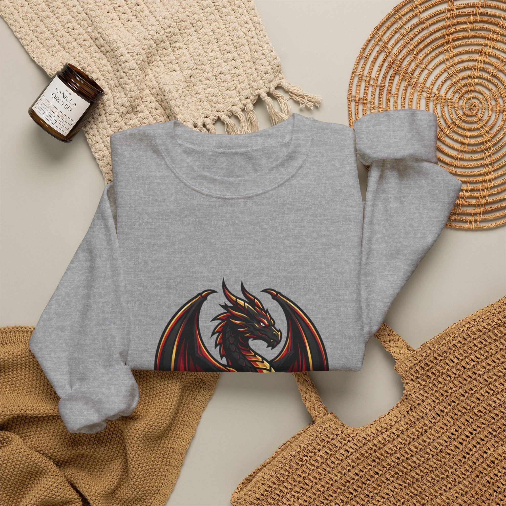 Dragon Soul Crewneck Sweatshirt | dragon, fantasy art