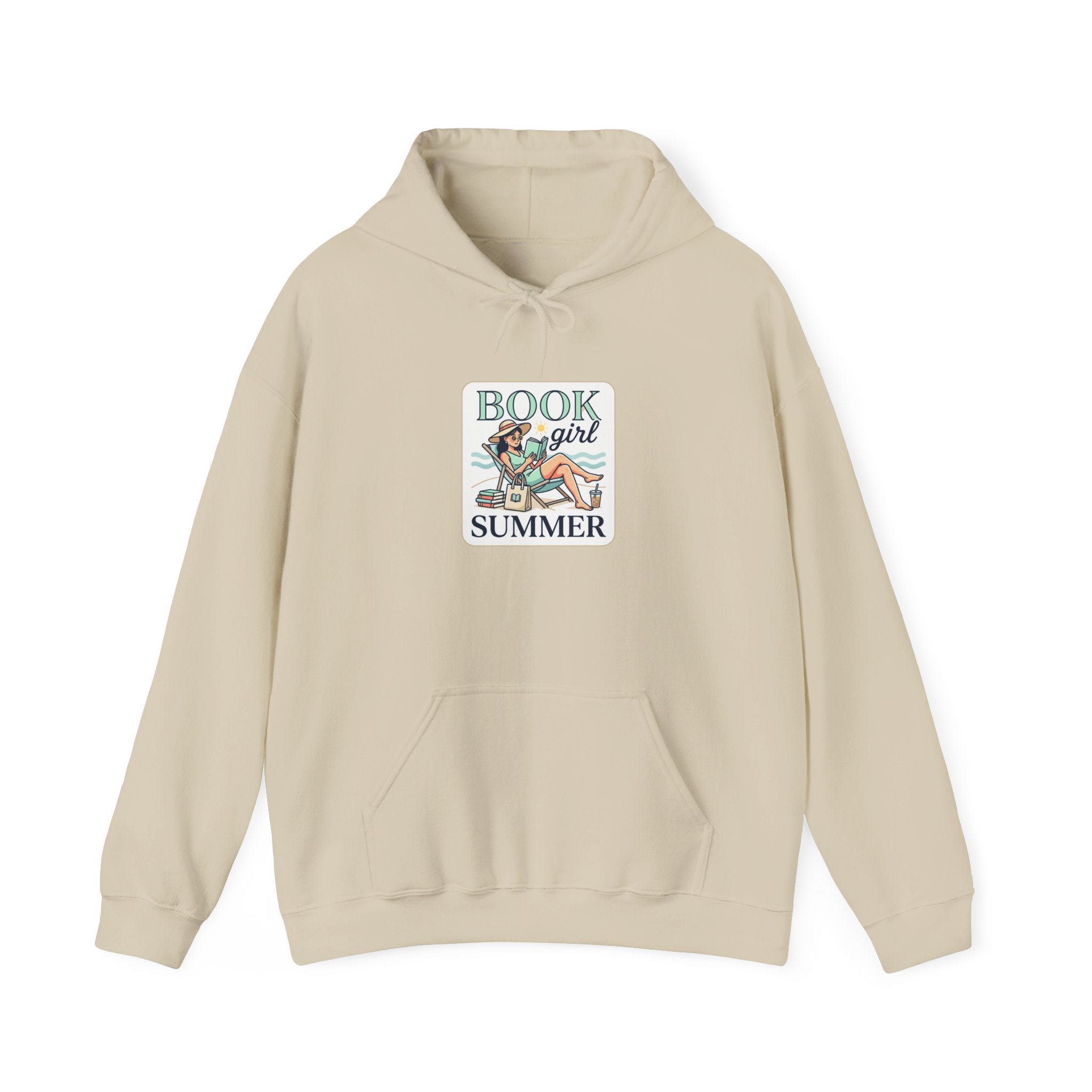 Book Girl Summer Hoodie | BookTok, reading, beach reads