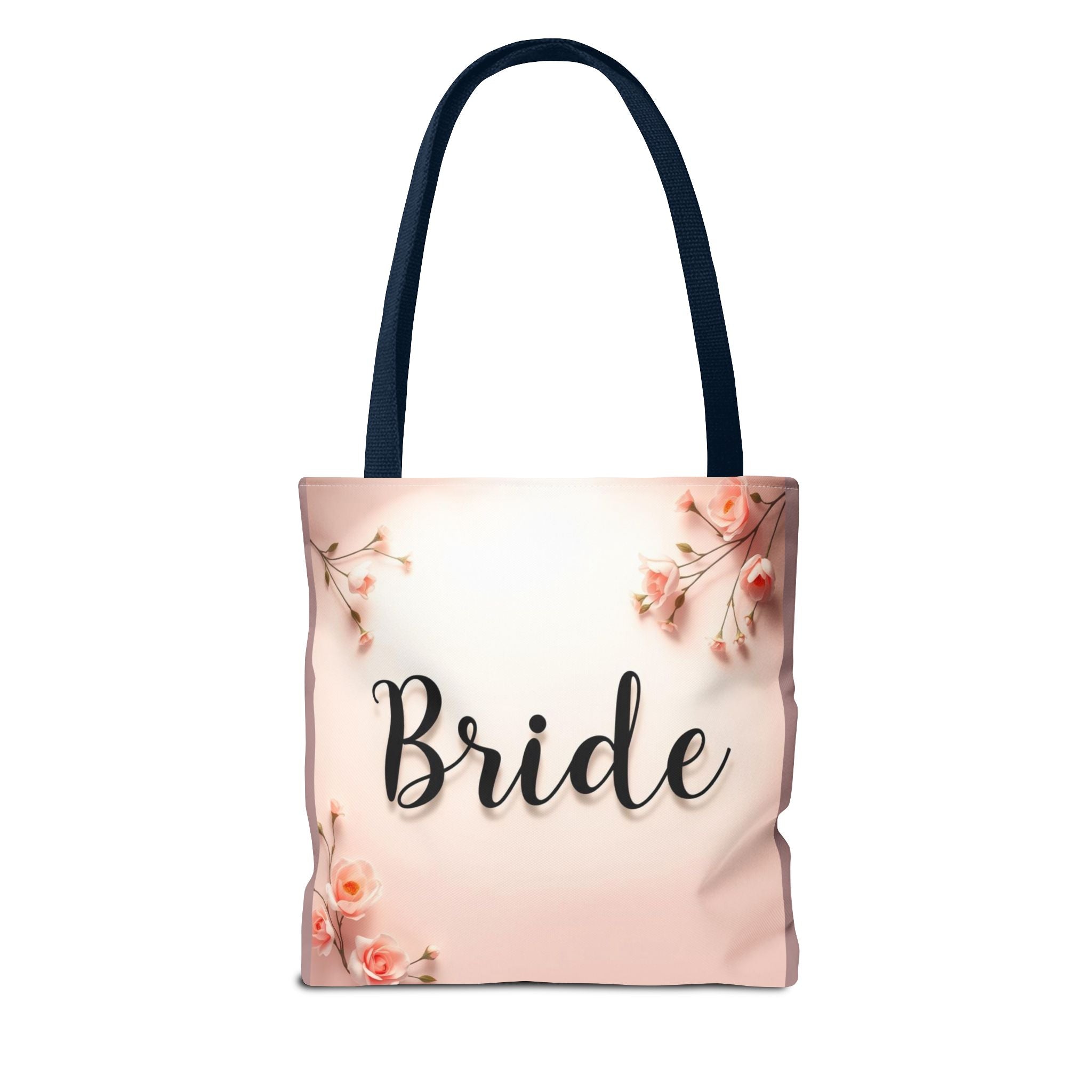 Bride Floral Tote Bag – Pink Bridal Shower & Bachelorette Gift