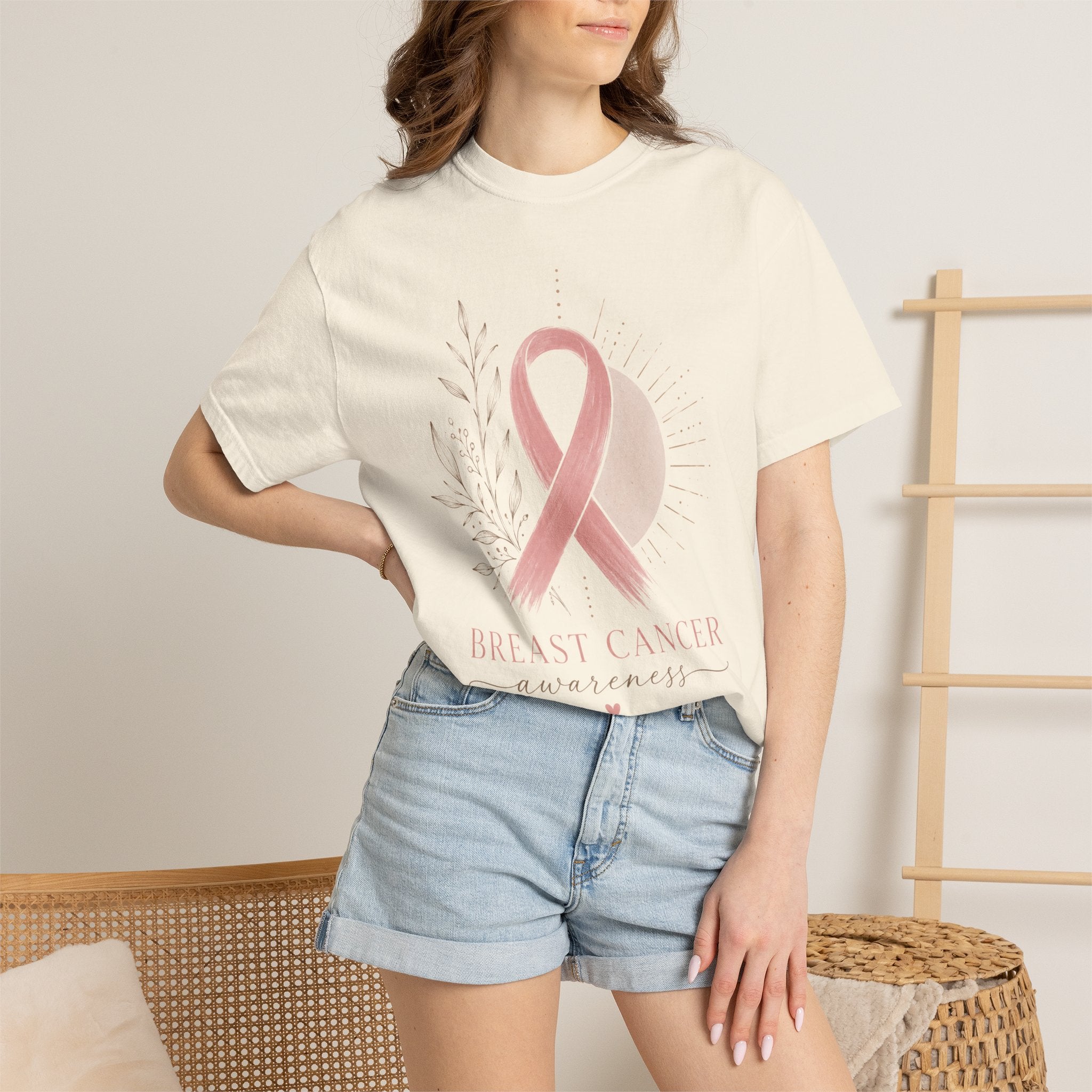 Breast Cancer Awareness T-Shirt — Pink Ribbon Support Tee
