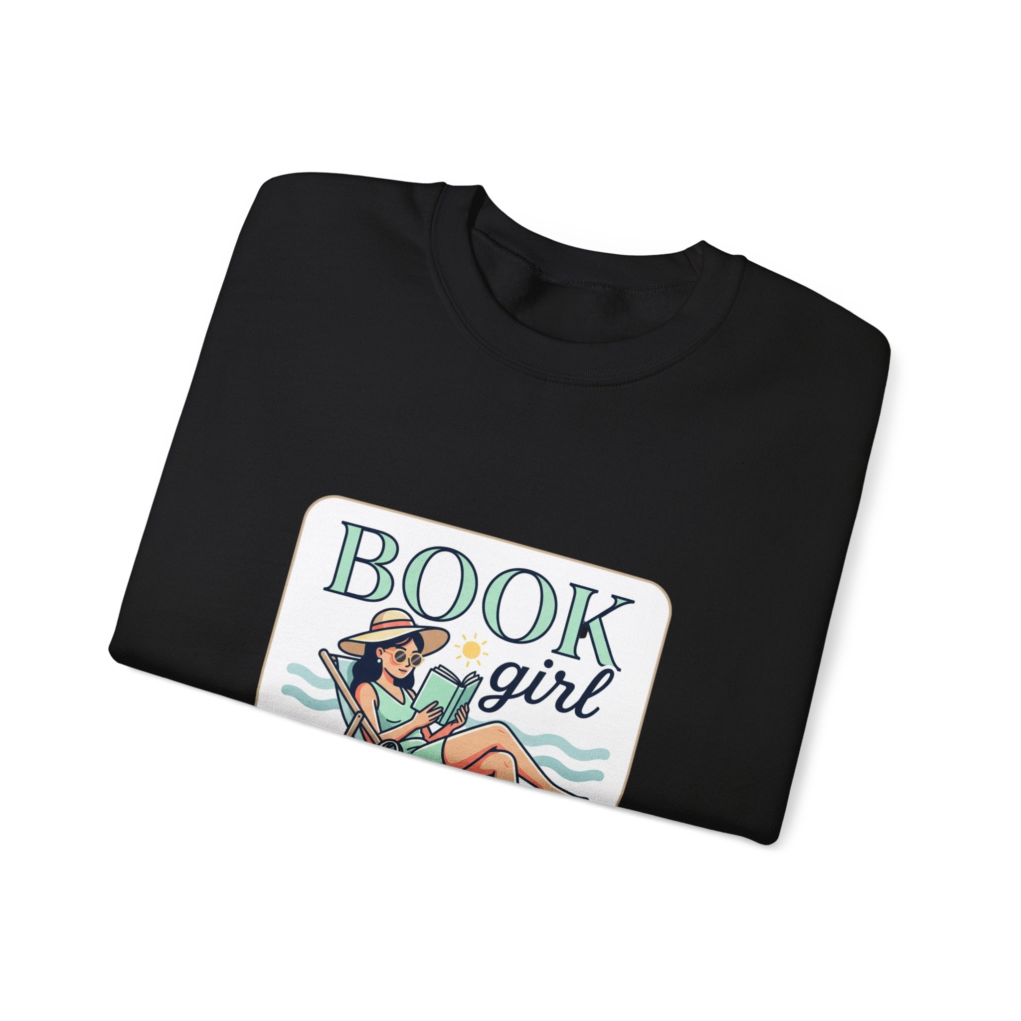 Book Girl Summer Crewneck Sweatshirt | BookTok, Reading Aesthetic