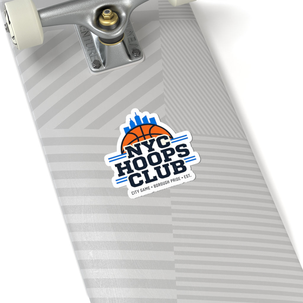 NYC Hoops Club Varsity Basketball Sticker | city basketball, collegiate