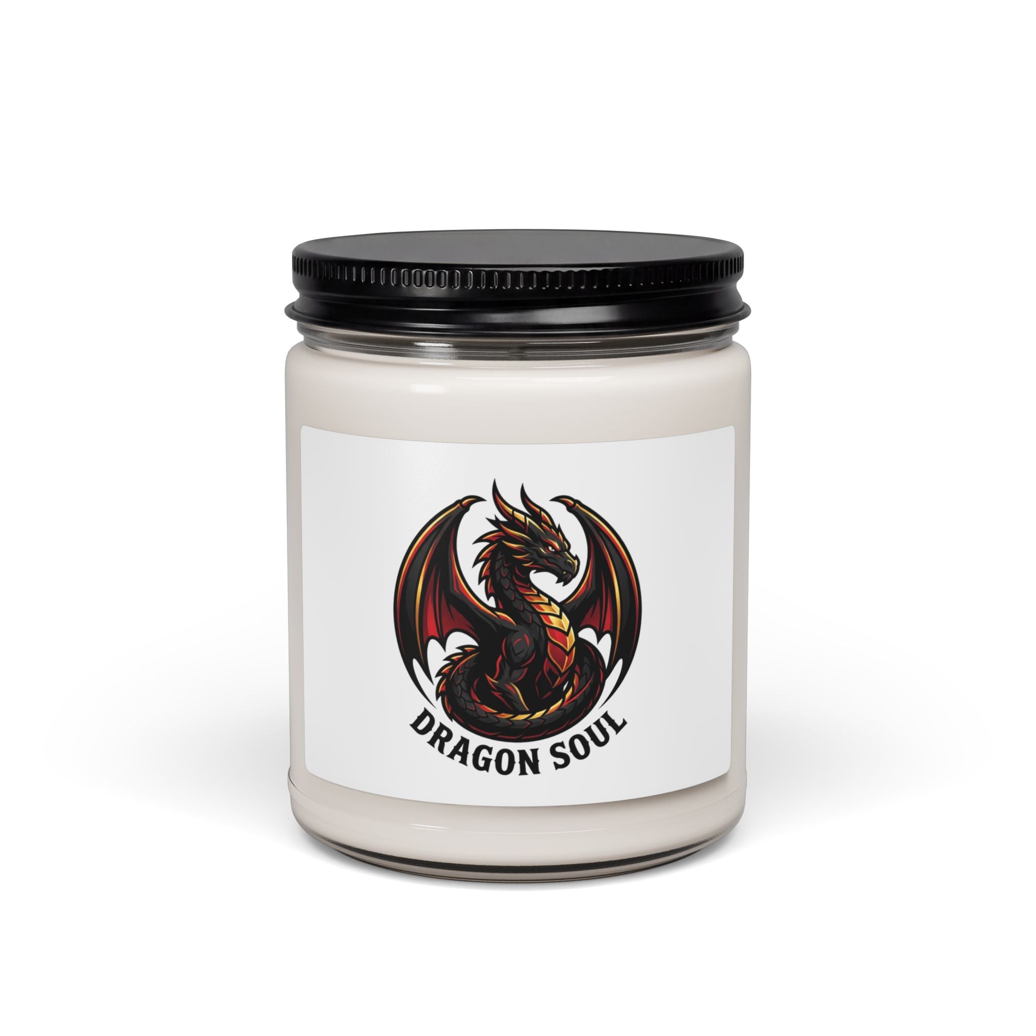 Dragon Soul Candle, fantasy dragon art, mythical creature, dark academia
