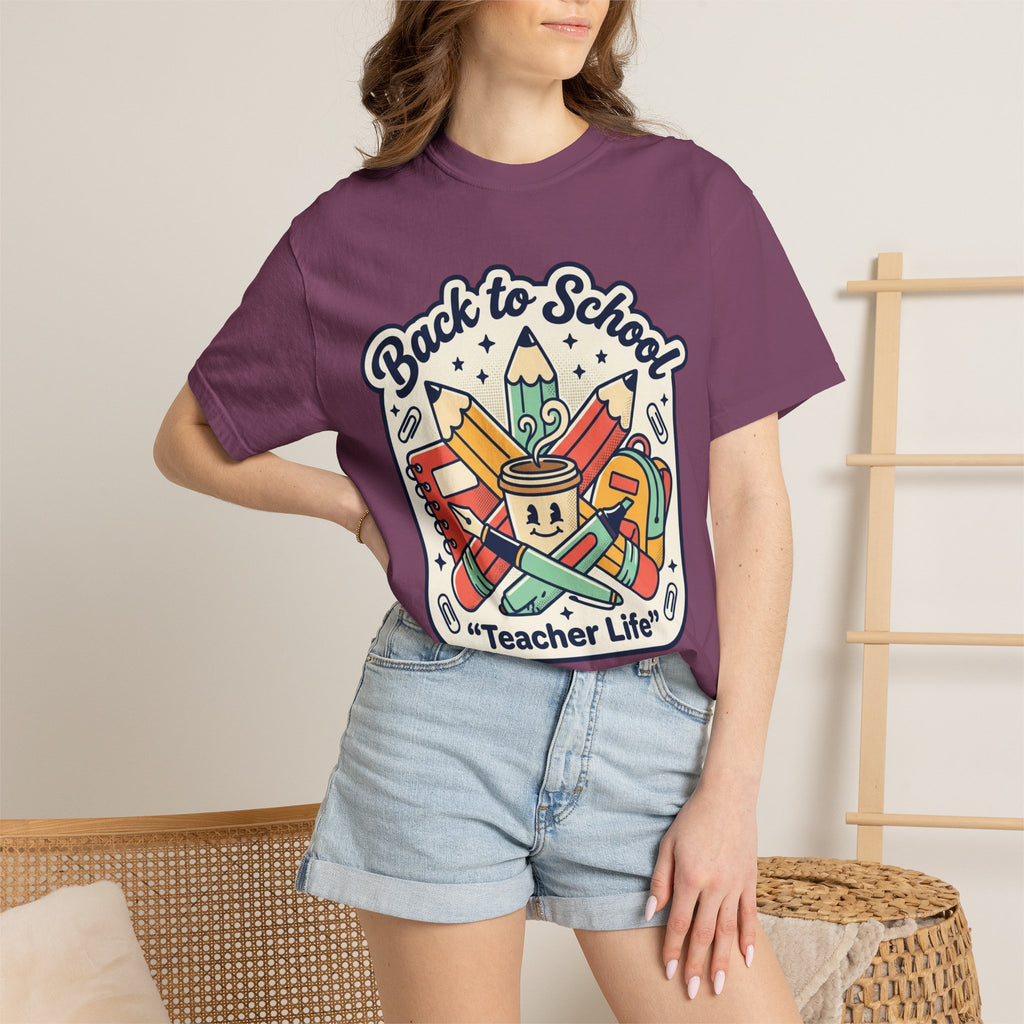 Teacher Life T-Shirt — Back to School Classroom Tee