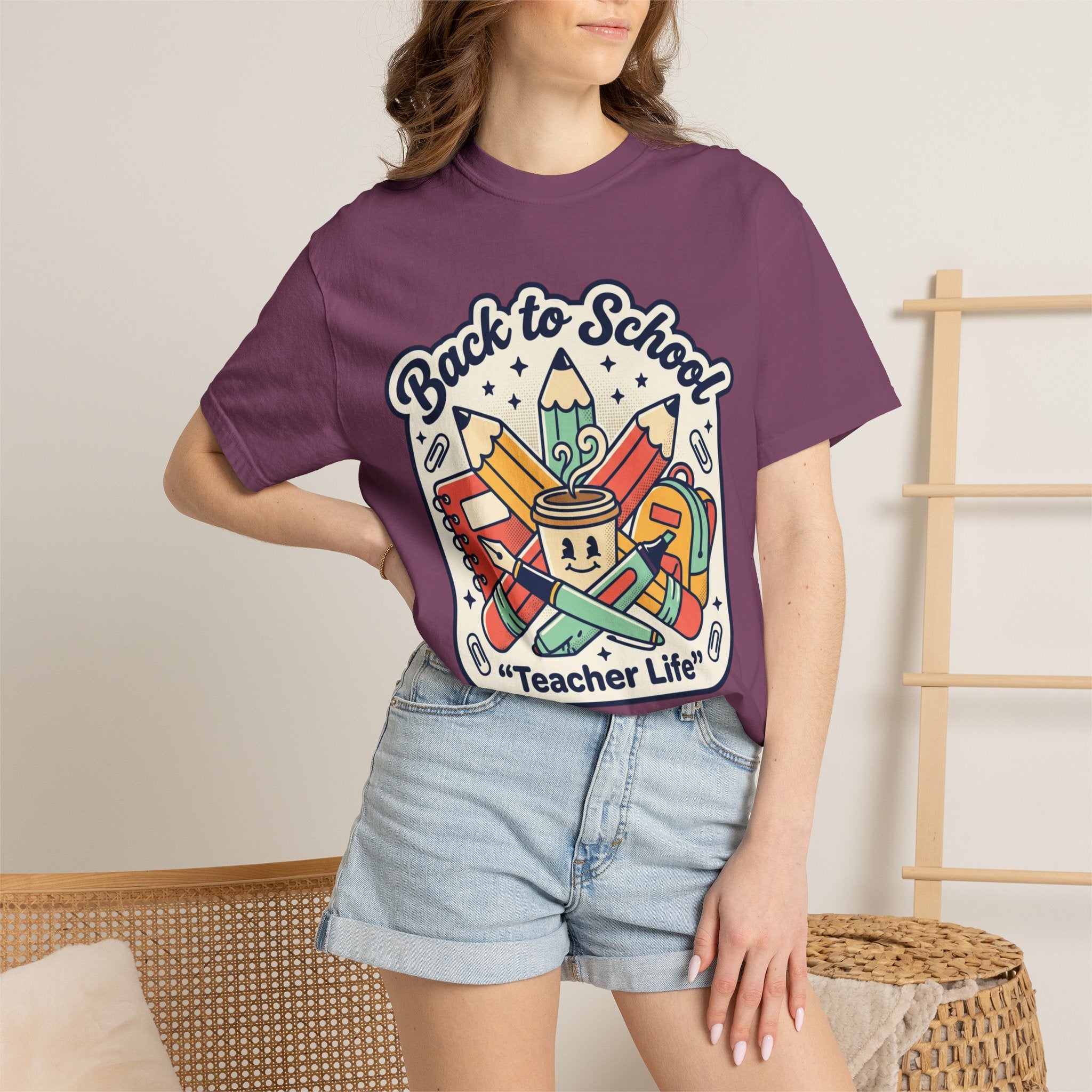 Teacher Life T-Shirt — Back to School Classroom Tee