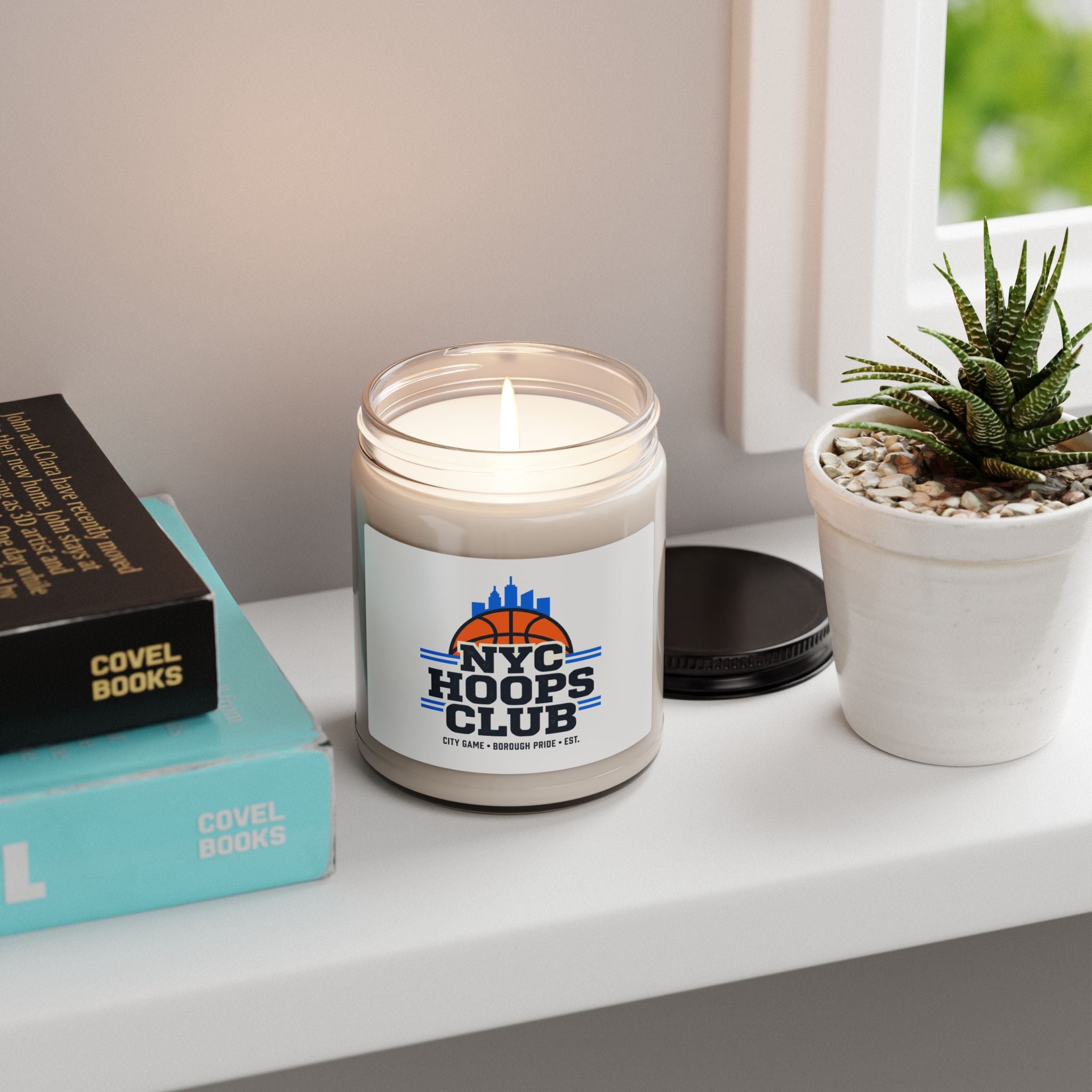 NYC Hoops Club Varsity Candle | Soy 9oz, City Basketball Streetwear