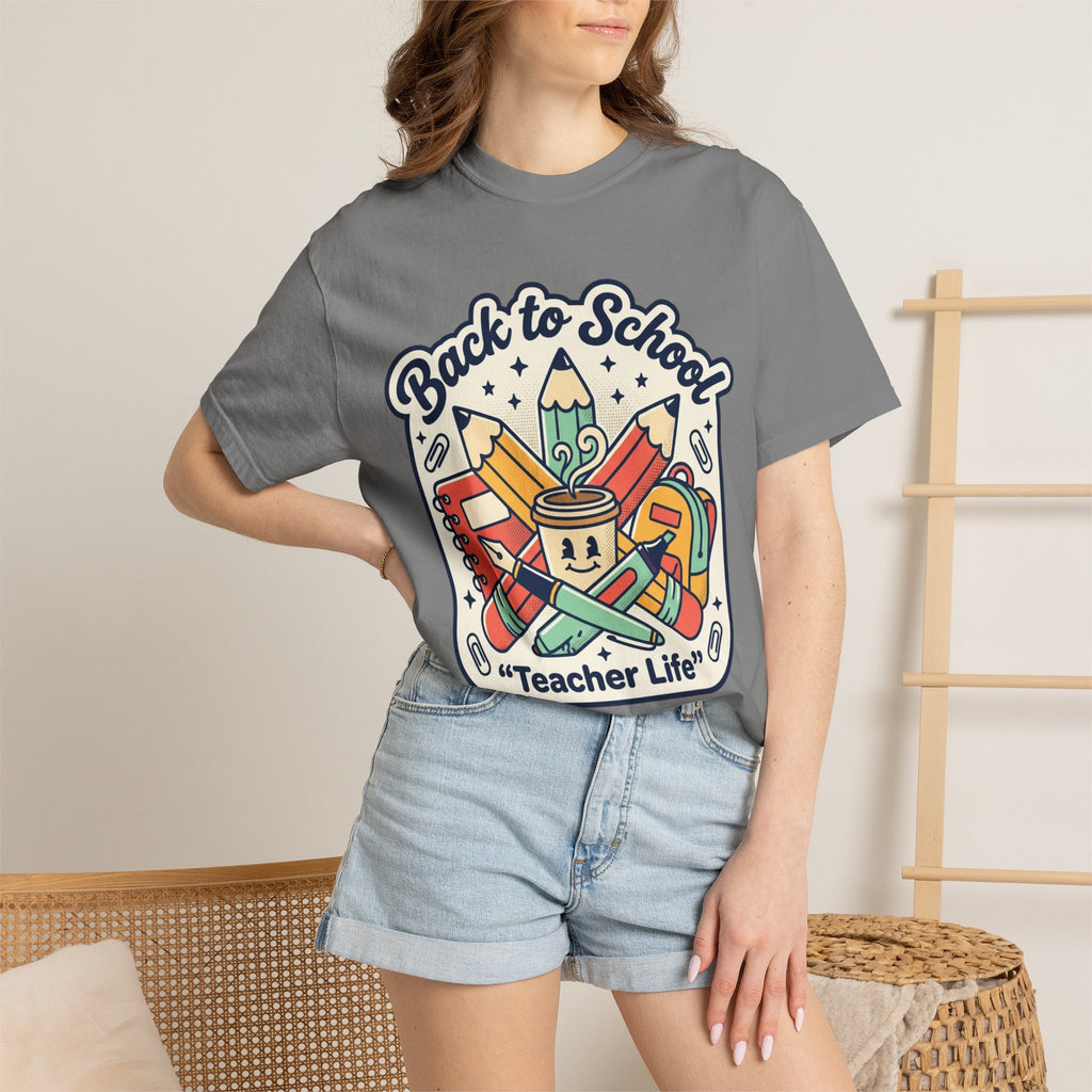 Teacher Life T-Shirt — Back to School Classroom Tee