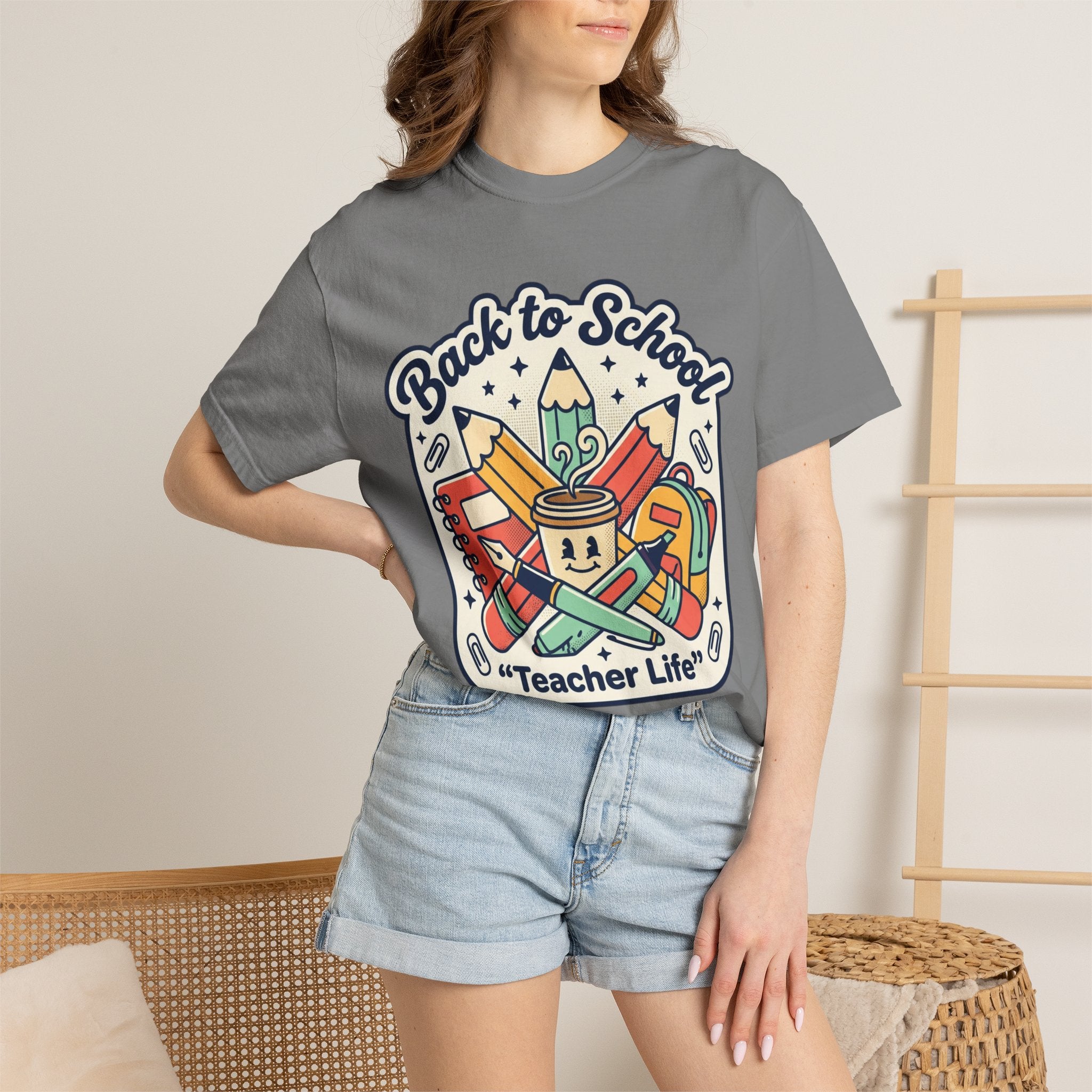 Teacher Life T-Shirt — Back to School Classroom Tee